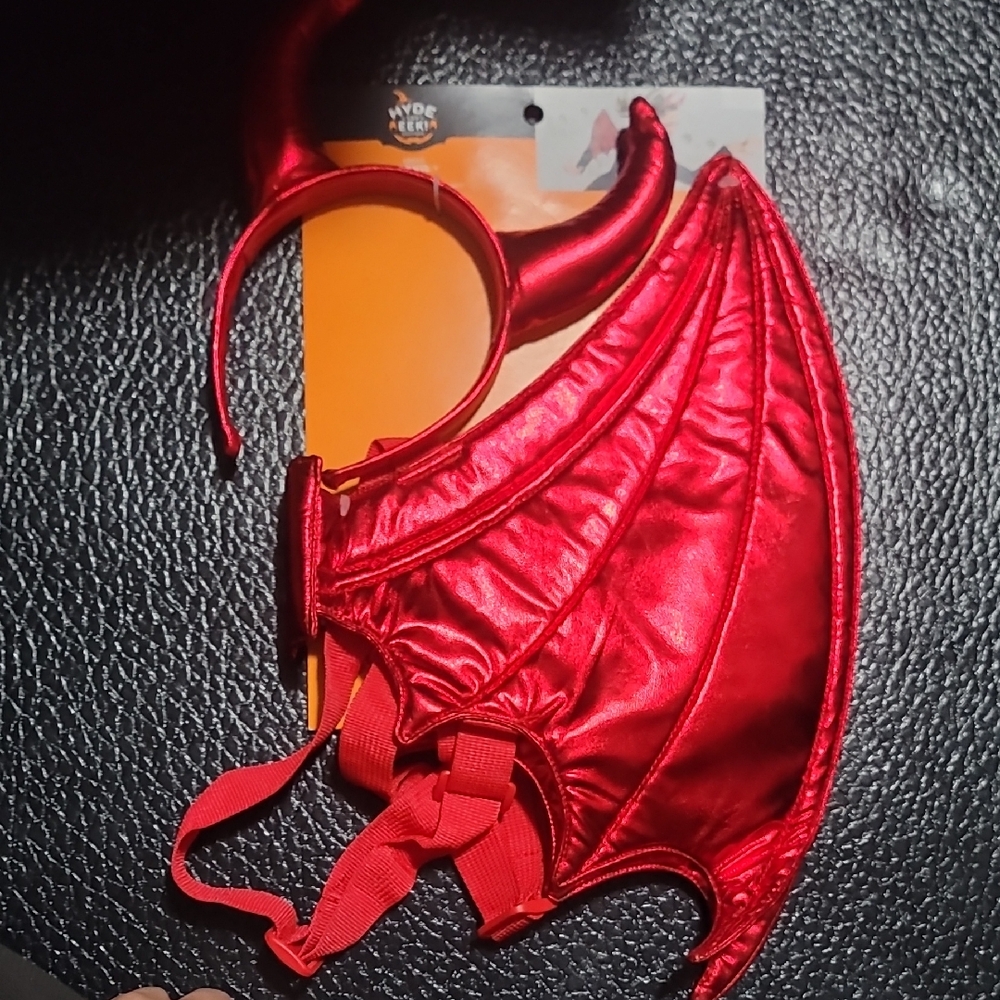 Hyde and EEK! Red Devil and Tail Costume Set